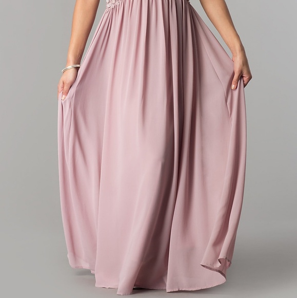 Mauve Formal Dress - Picture 2 of 4